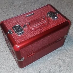 Red Sephora train case